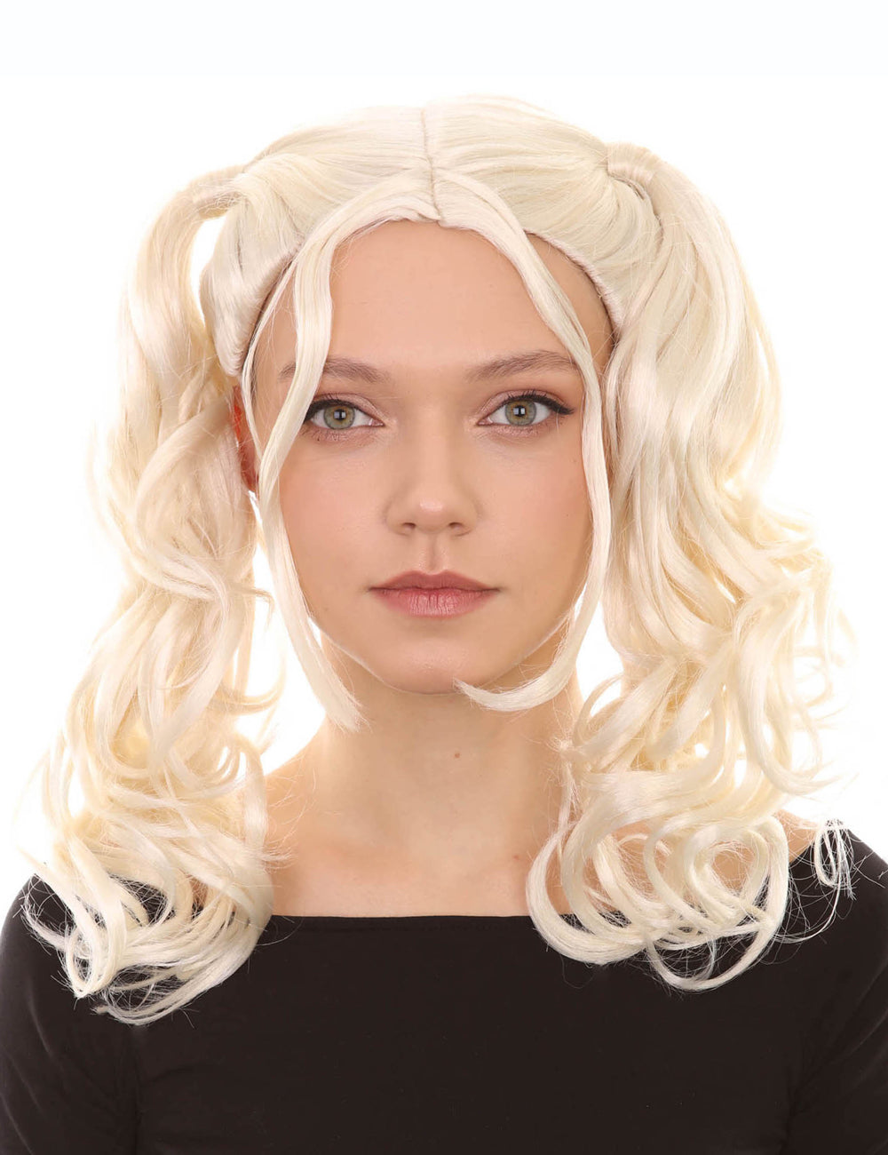 Wigs2you ハロウィン パーティー プレミアム レディース H-672 ブロンド ドリー ピグテール ウィッグ