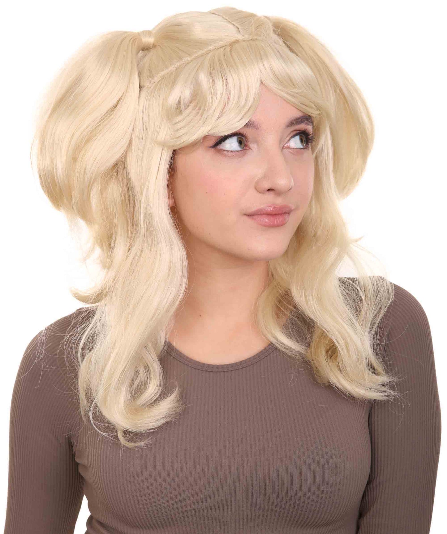 Wigs2you ハロウィンパーティー プレミアム レディース H-802 バナナエンジェルウィッグ ブロンドカラー