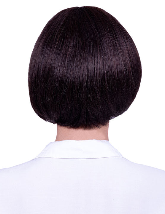 30歳〜40歳 若者の短い HT-019 100% ヒューマンヘア ナチュラルエレガンス ハンドタイド ヒューマンヘア束