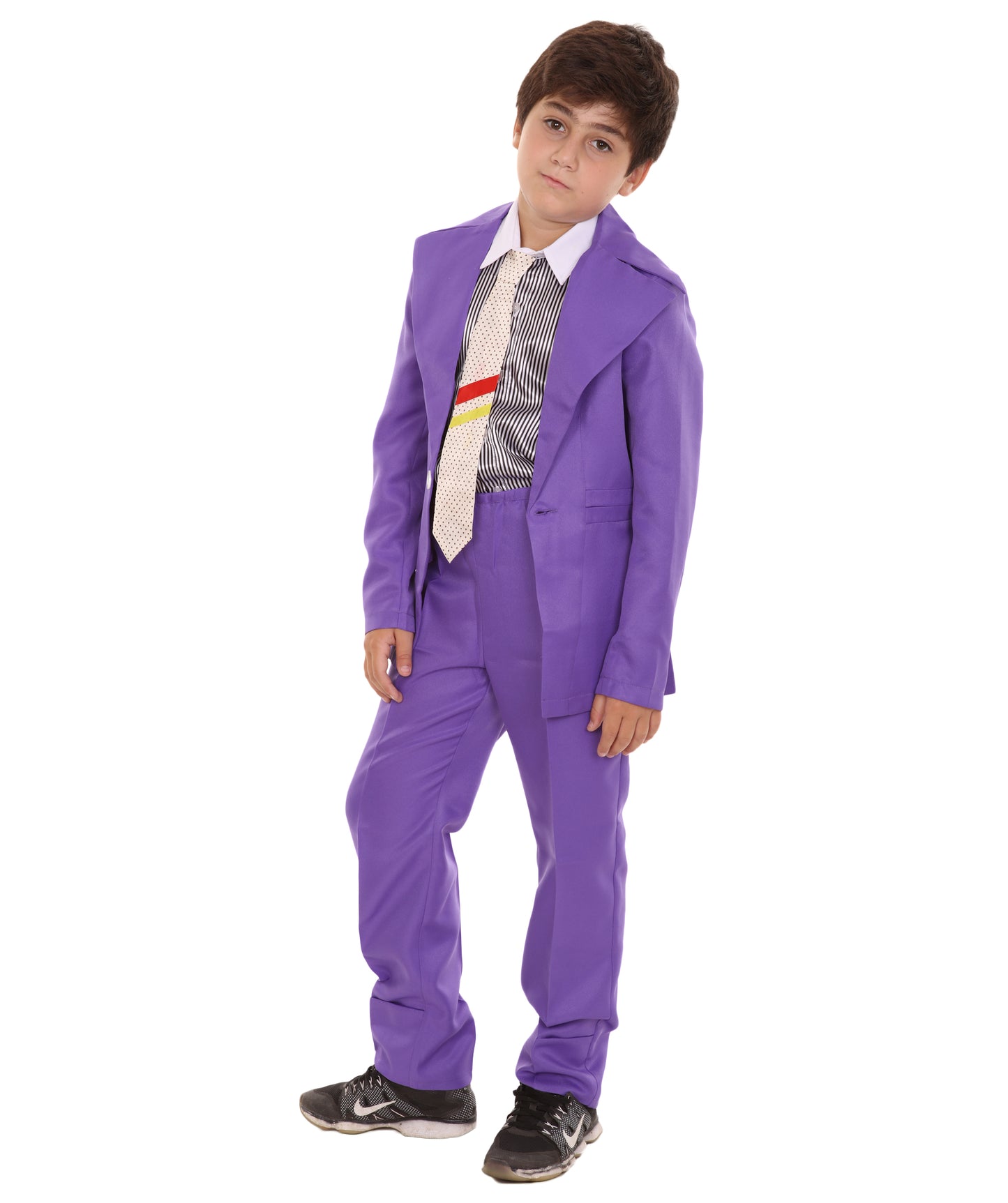 シンガー ボウイ JCP-028_5(Kids) コスプレコスチューム(子供用) パープル