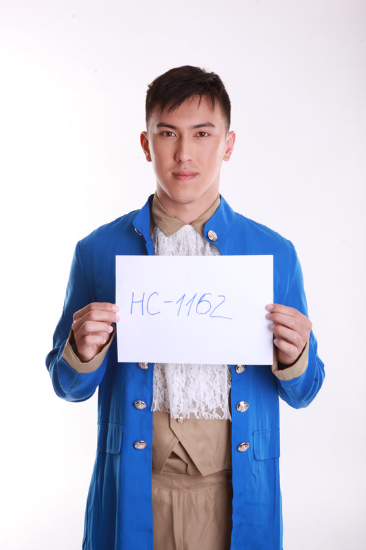 男性 JCP-193 の大統領 歴史的コスチューム ブルーコスプレコスチューム