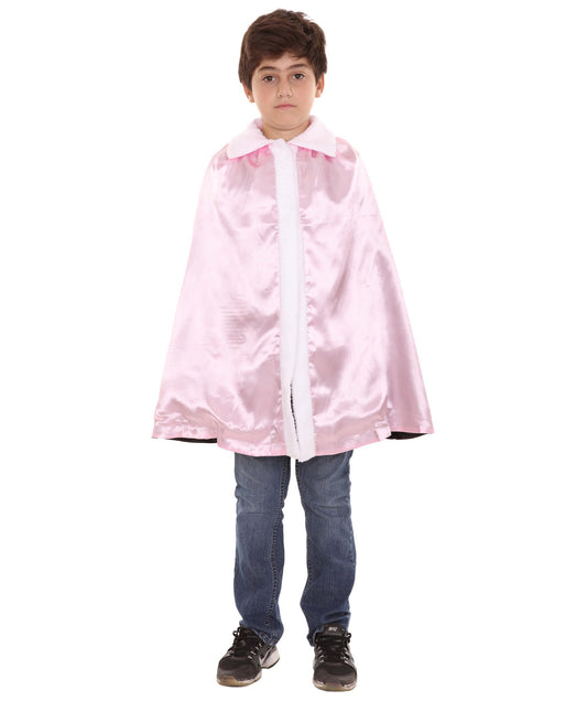 ティーンのキング/クイーン JCO-214_4 リバーシブルローブ ピンク&ブラック コスプレコスチューム