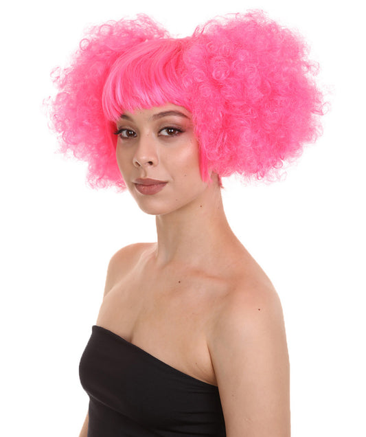 ハロウィンパーティープレミアムレディース H-2567 クラウンパフウィッグ 女性の美しさを受け入れる