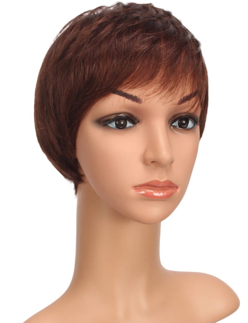 Mrs Styles Age 30-40 短い HT-013 100% ヒューマンヘア リアルラディアンス ハンドタイド ヒューマンヘア ウェフト束