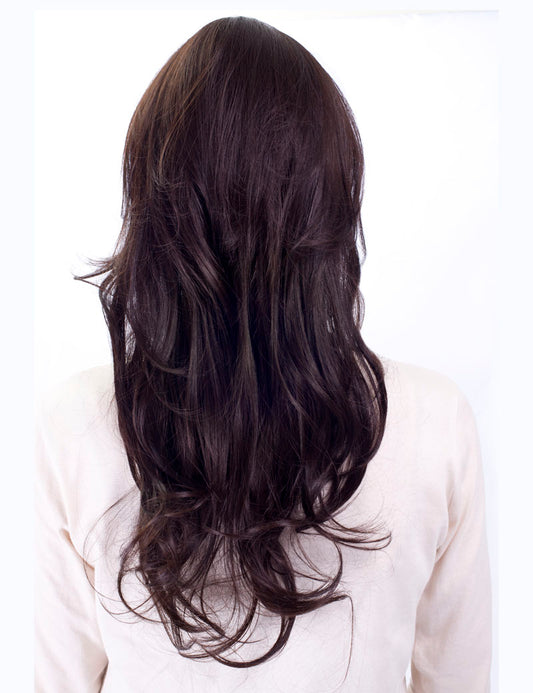 ハーフウィッグ レトロで可愛いボブスタイル♪大きいコームでしっかり固定!耐熱です♪ W-819