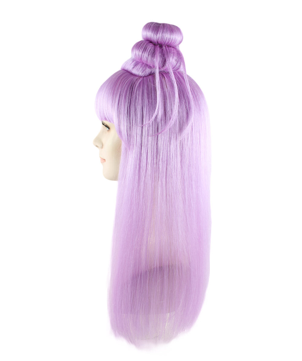 Wigs2you ハロウィン パーティー プレミアム レディース H-1208 快適なフィット感 Lt パープル アジアン プリンセス ウィッグ
