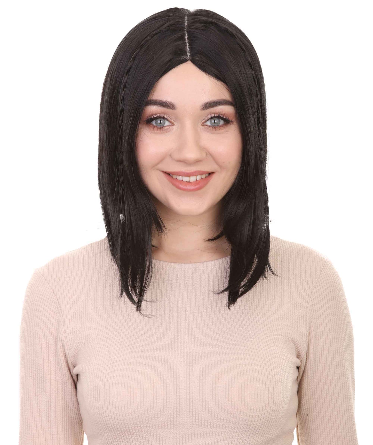 Wigs2you ハロウィンパーティープレミアム レディース H-907 スワンプクイーンウィッグ ブラックカラー