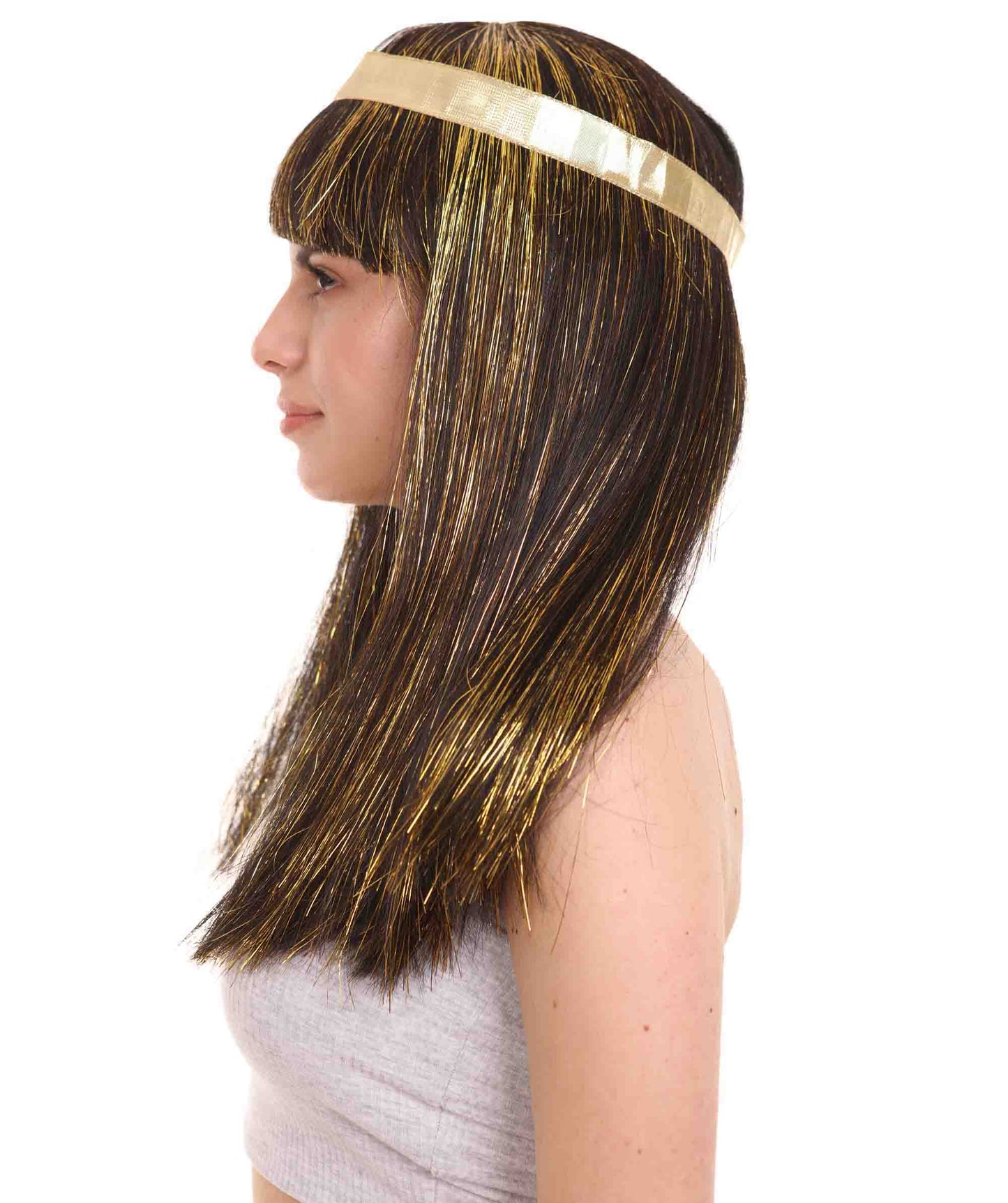 Wigs2you ハロウィンパーティープレミアムレディース H-1815 華やかに見えるナイルの女王ウィッグ