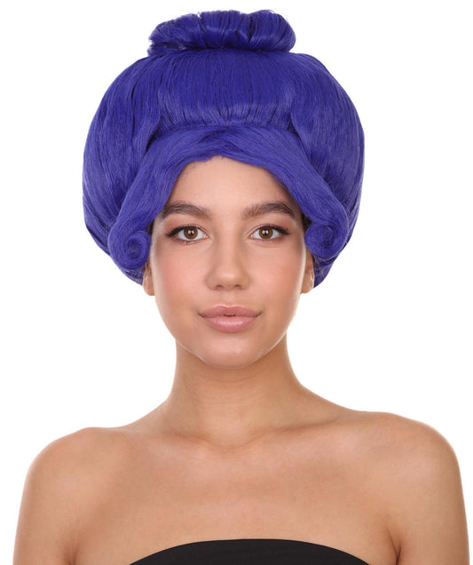 大人の女性用トロールおばあちゃんパンプキントロールウィッグ H-3464 通気性のあるキャップレスキャップ、ハロウィンに最適