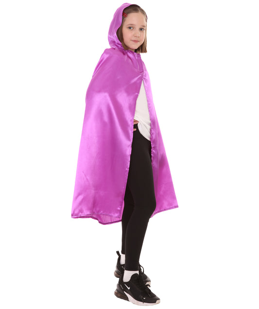 子供用 JCO-209_5 フードつきケープ パープル コスプレ コスチューム