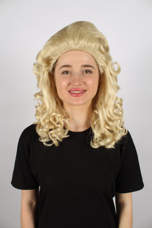 女性用トロールロングカーリーウィッグ ブロンド H-5247_BLD ファンシースタイル プレミアムハロウィンパーティーウィッグコレクション