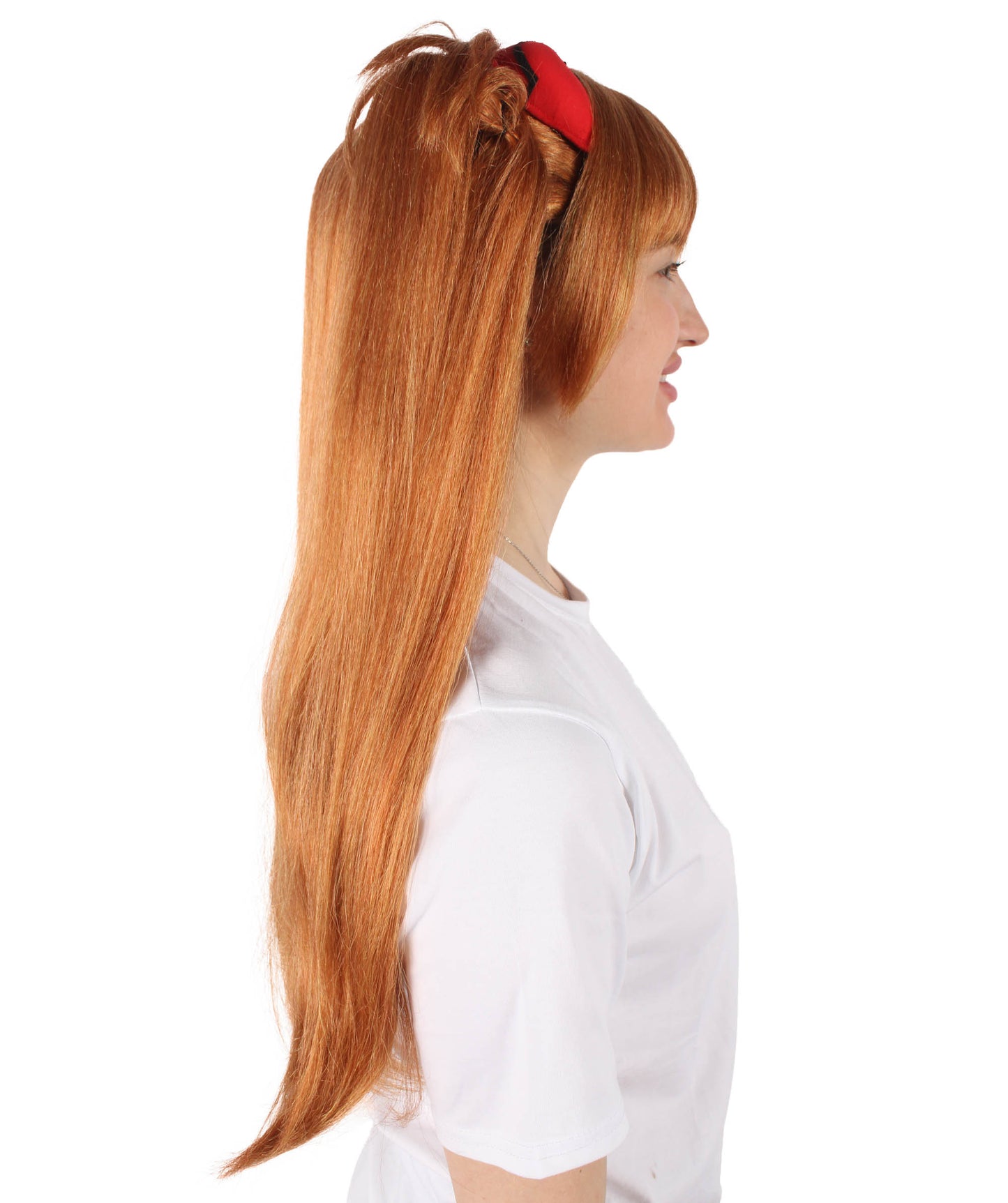 Wigs2you H-6910 大人女性用アニメ主人公ダブルポニーテールブラウンウィッグ|コスプレに最適|難燃性合成繊維