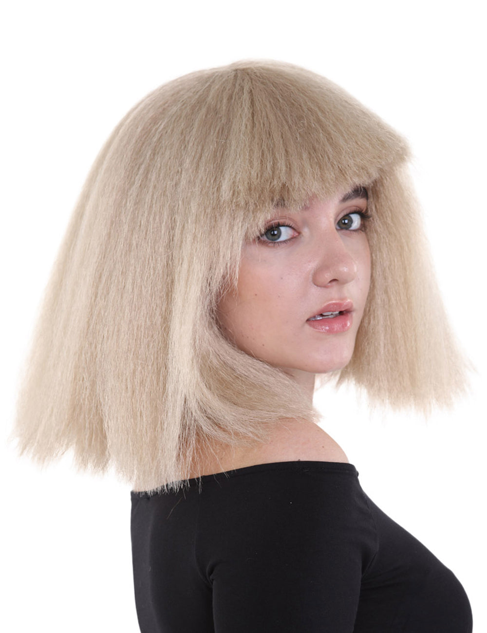 Wigs2you ハロウィンパーティープレミアムレディース H-1516 美しいルックを手に入れよう!ポップスターダークブロンドウィッグ