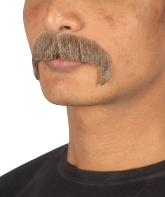 Wigs2you MU-008 男性用馬蹄型口ひげセット | ブラウンコスプレ用ひげ