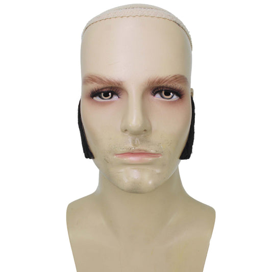Wigs2you MU-019 黒髪メンズマトンチョップ人毛ヒゲスタイル