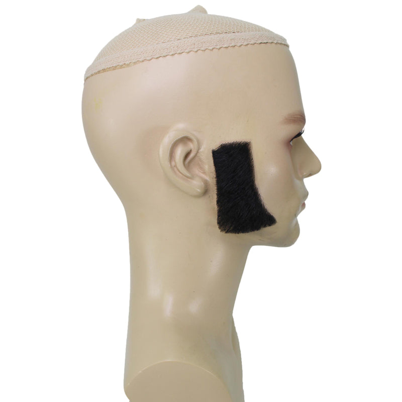 Wigs2you MU-019 黒髪メンズマトンチョップ人毛ヒゲスタイル