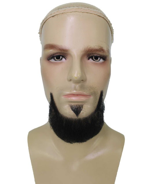 Wigs2you MU-020 メンズ バルボ ゴーティー ヒゲスタイル | 黒ひげ | 人毛