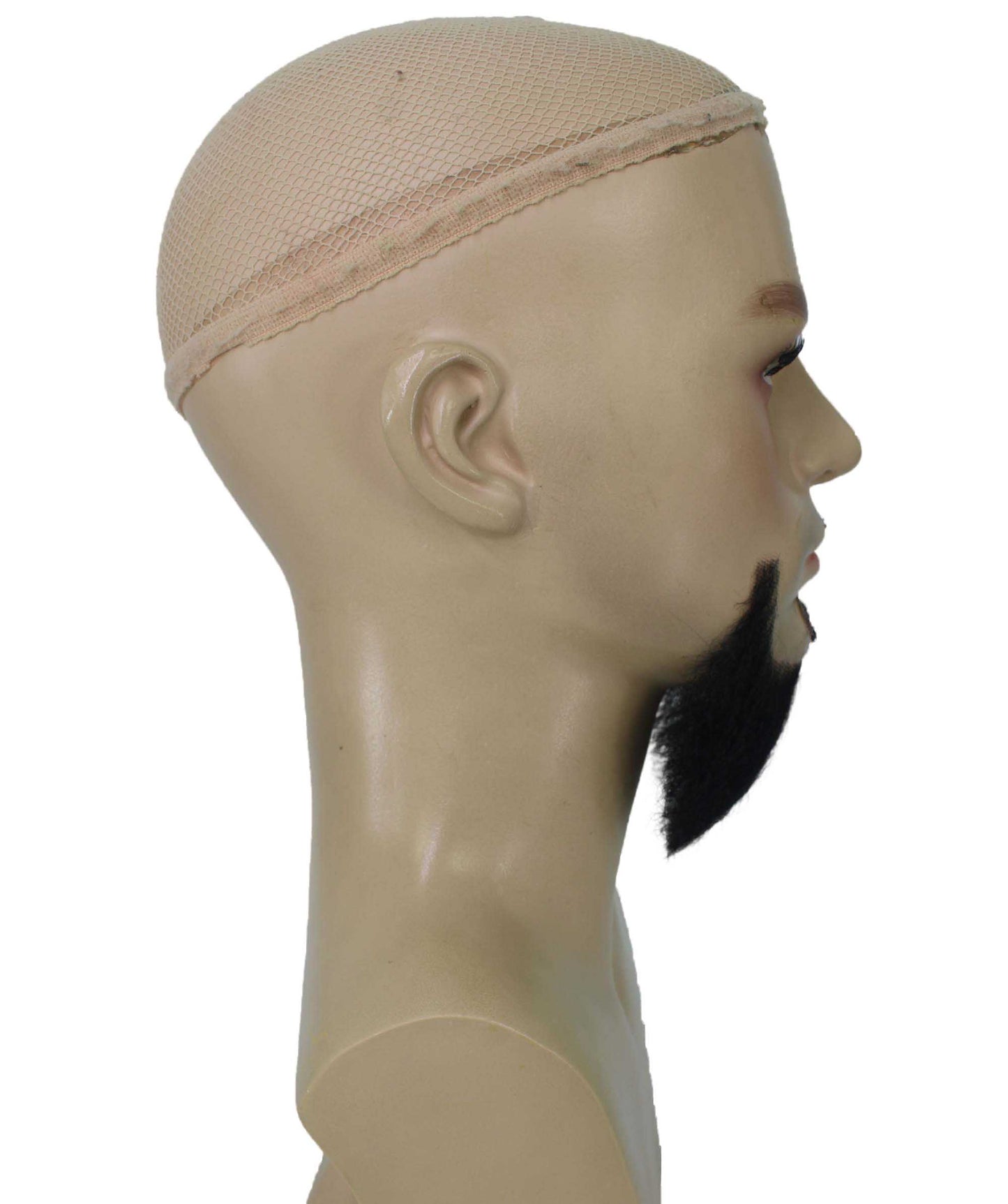 Wigs2you MU-020 メンズ バルボ ゴーティー ヒゲスタイル | 黒ひげ | 人毛