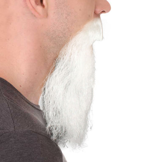 Wigs2you MU-027 Men's Fu Manchu Mustache Styles | Synthetic Hair | White Facial Hair