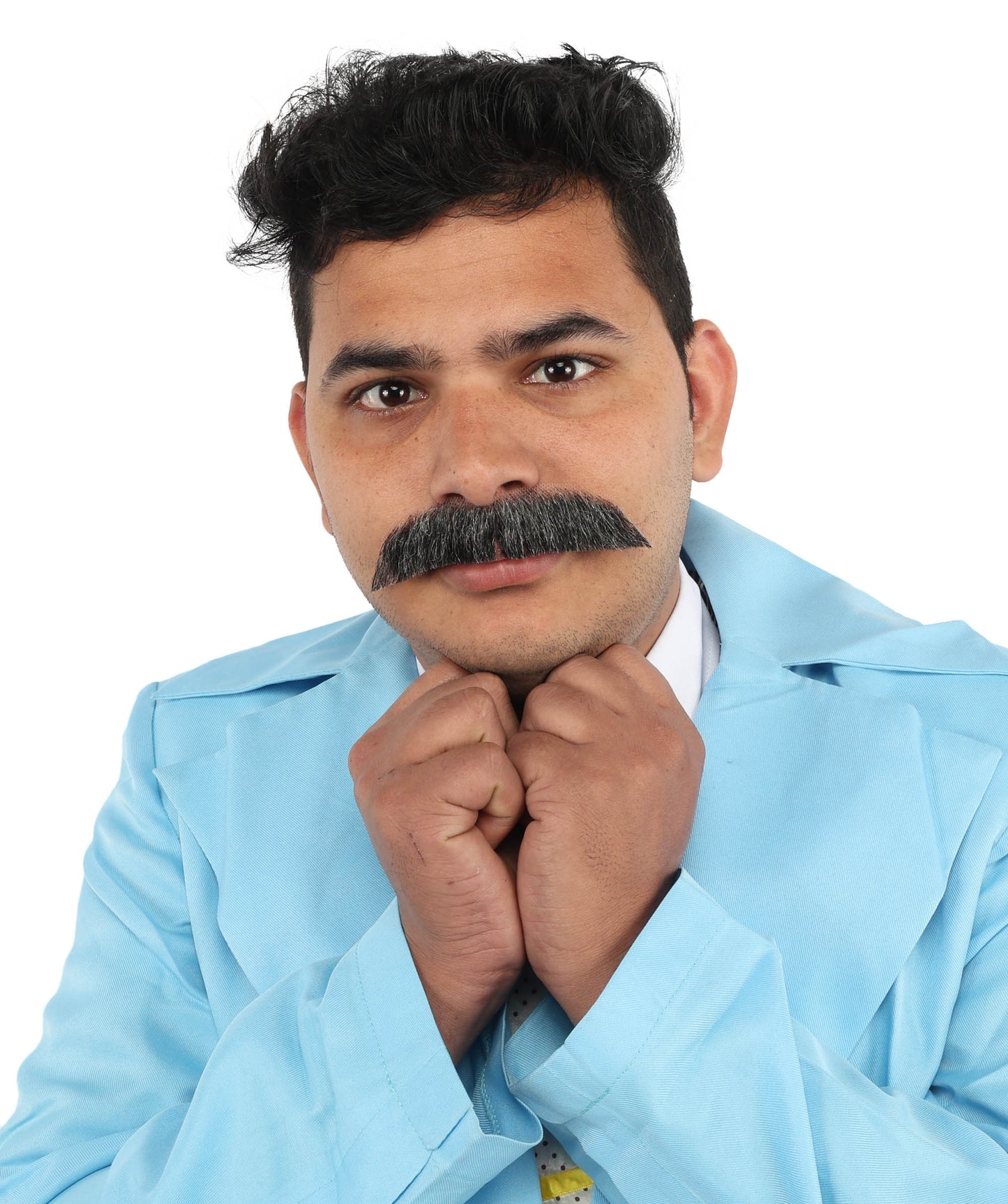 Wigs2you MU-041 メンズ ドイツ人物理学者 口ひげセット コスプレ ひげ