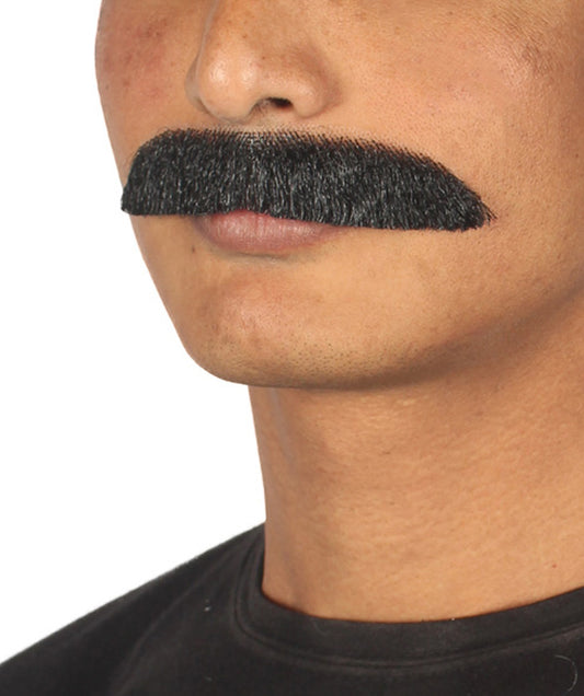 Wigs2you MU-051 メンズ おしゃれ 口ひげセット | 黒 コスプレ ひげ