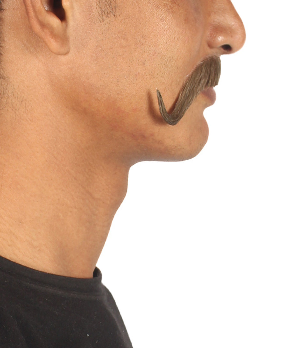 Wigs2you MU-066 メンズ スタイリッシュ 口ひげセット | ブラウン コスプレ ひげ