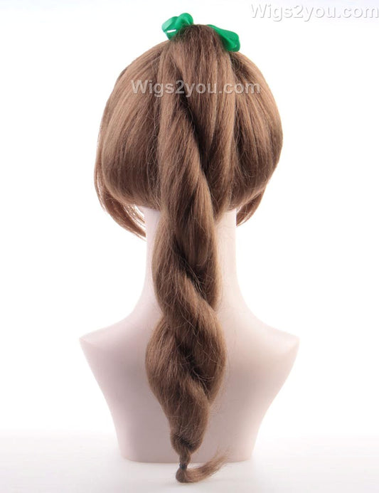 おとぎ話のような女の子婦人用かつら|茶色の性格コスプレ・ハロウィンかつら|割増空気を通すCaplessなキャップH-417