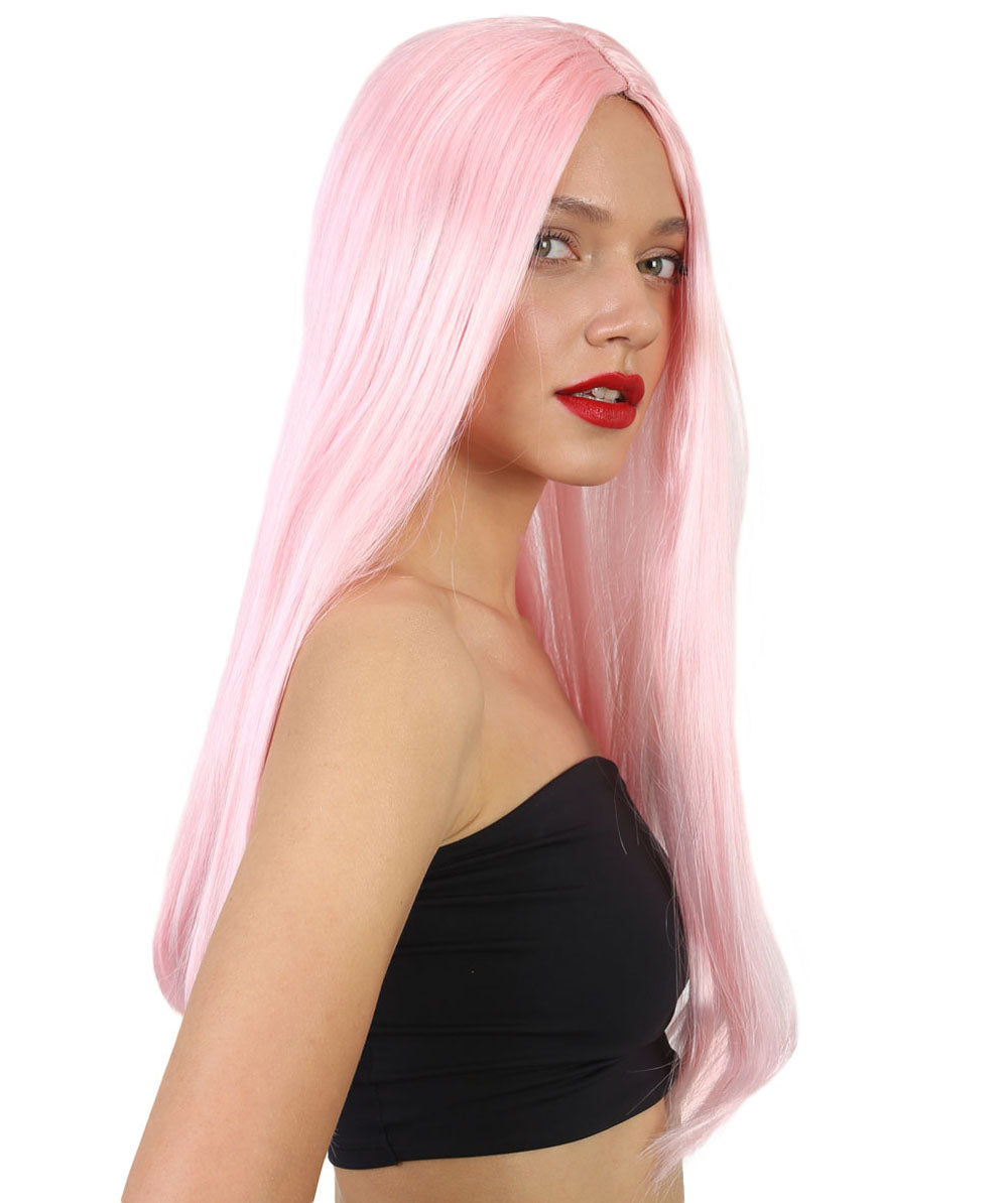 Wigs2you ハロウィンパーティープレミアム H-864 悪の花嫁 II 女性ウィッグ ソフトピンク色