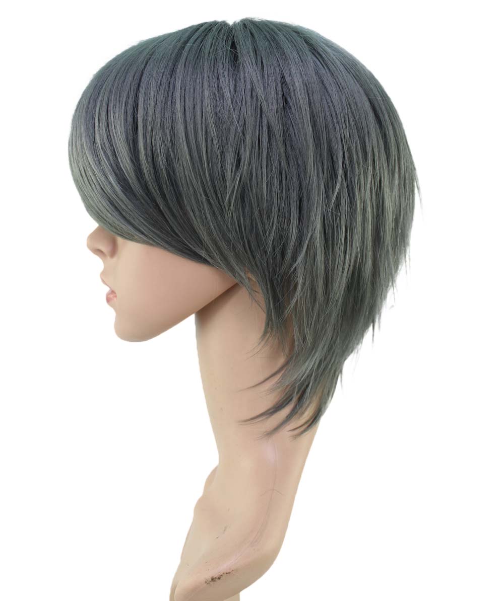 レディースファッション C-055 ショート C-ダークシーグリーン コスプレヒートスタイラブルウィッグ