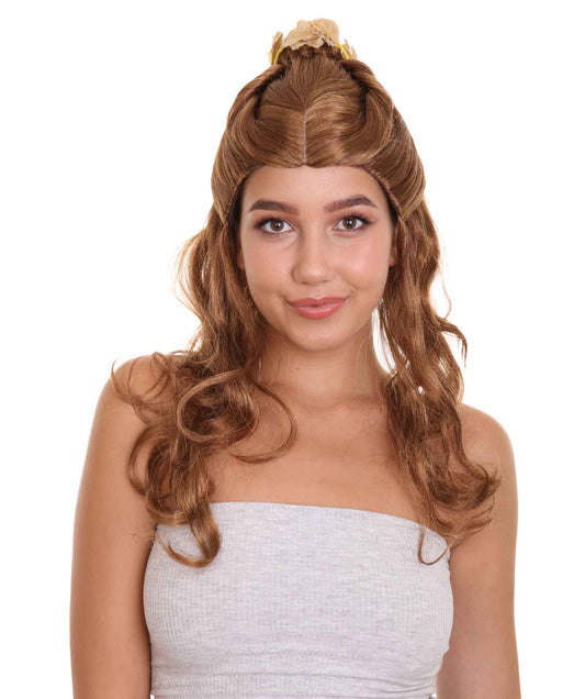 Wigs2you ハロウィンパーティープレミアムレディース H-1829 華やかに見えるコスプレウィッグ 美女と野獣 ベル プレステージIII