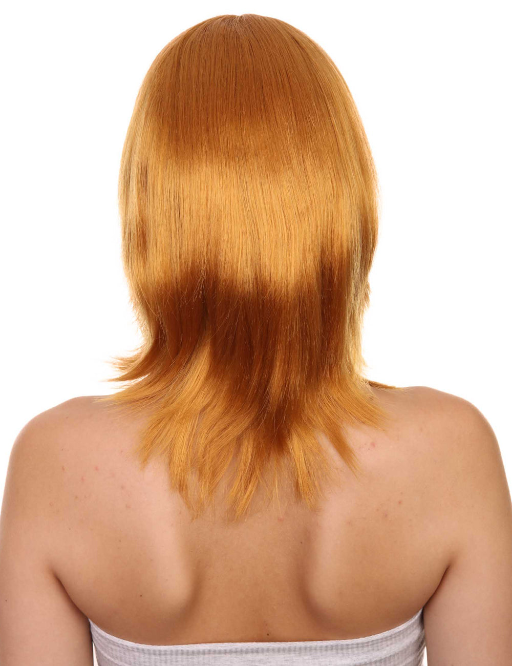 Wigs2you ハロウィン パーティー プレミアム H-1421 簡単に着用でき 快適なフィット感の女性ショート ゴールデン ブラウン ウィッグ