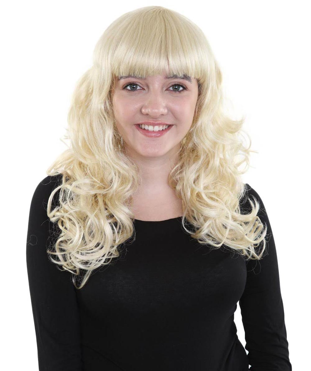 Wigs2you ハロウィンパーティープレミアム H-832 バットマン 女性ジョーカーウィッグ ブロンドカラー