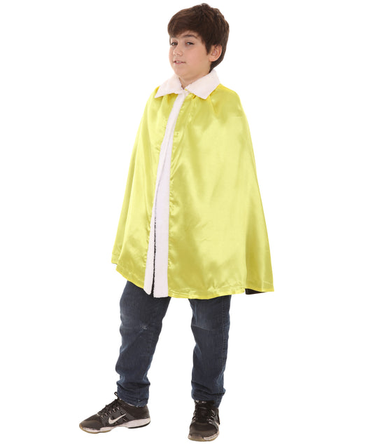 ティーンのキング/クイーン JCO-214_8 リバーシブルローブ イエロー&ブラック コスプレコスチューム