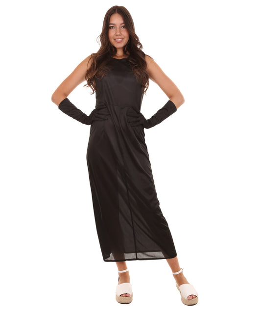 大人向け女性用 JCO-135 ブレックファースト コスチューム ブラック コスプレ コスチューム