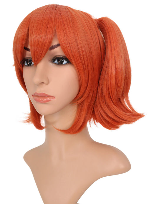 レディースファッション C-092 ミディアム C-サーモン コスプレヒートスタイラブルウィッグ