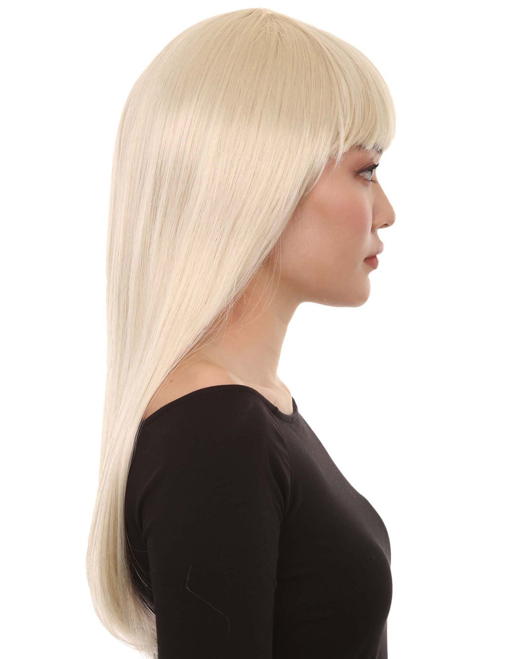 Wigs2you ハロウィン パーティー プレミアム レディース H-668 ロング ブロンド ボブ ウィッグ