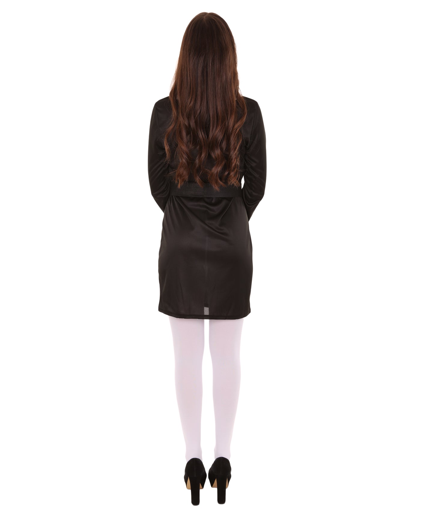 大人の女性用 JCO-354 ブラック コスプレコスチューム ハロウィンに最適 難燃性合成生地