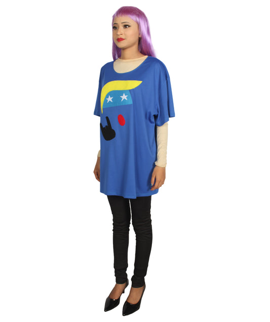 大人用女性の JCO-175_10 プレジデントロゴ ブルー ハロウィンコスチューム