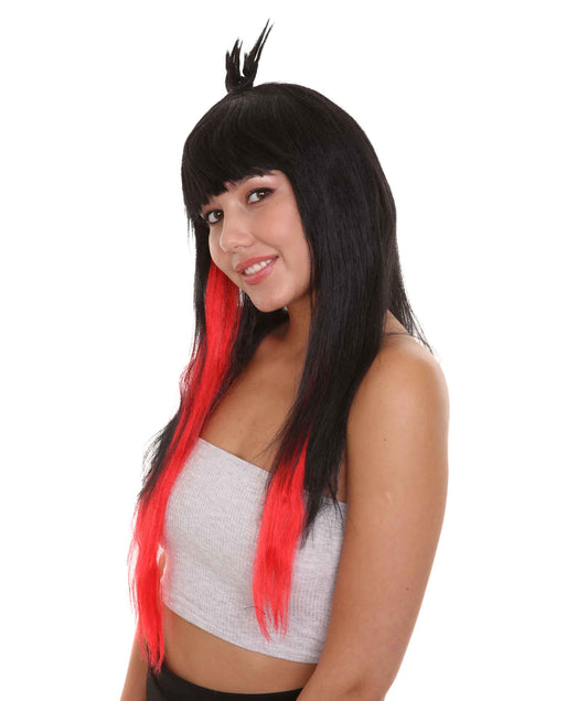 ハロウィンパーティープレミアムレディース H-2573 ミスシニスターウィッグ 女性の美しさを受け入れる