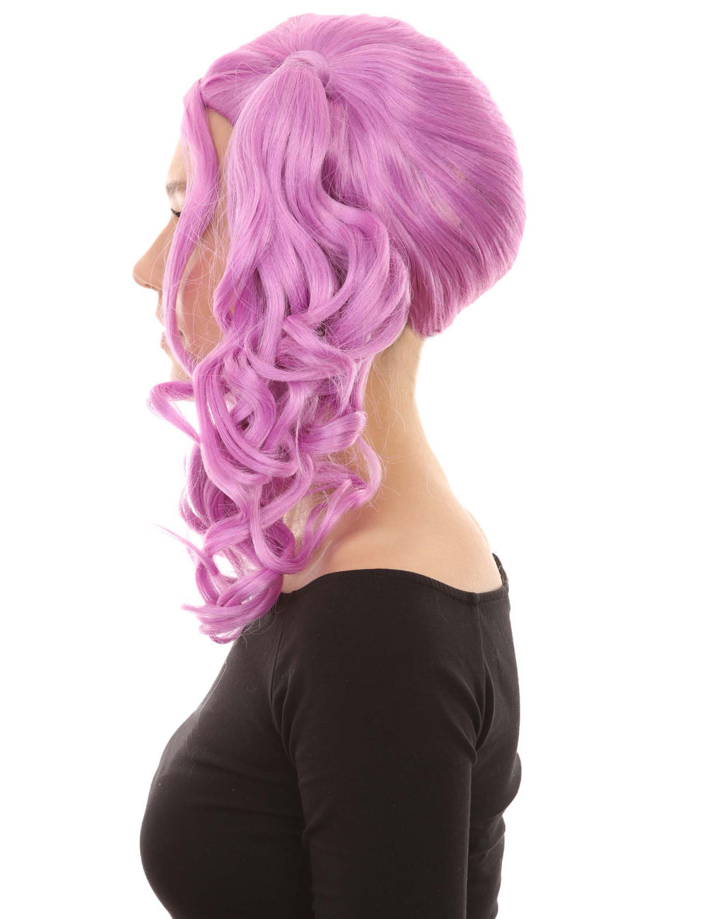 Wigs2you ハロウィン パーティー プレミアム レディース H-750 ドリー ピグテール ウィッグ Lt パープル カラー