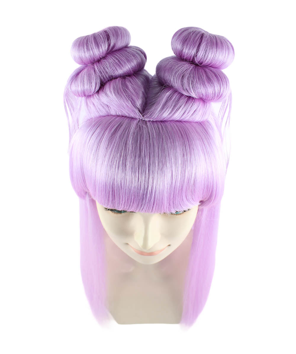 Wigs2you ハロウィン パーティー プレミアム レディース H-1208 快適なフィット感 Lt パープル アジアン プリンセス ウィッグ