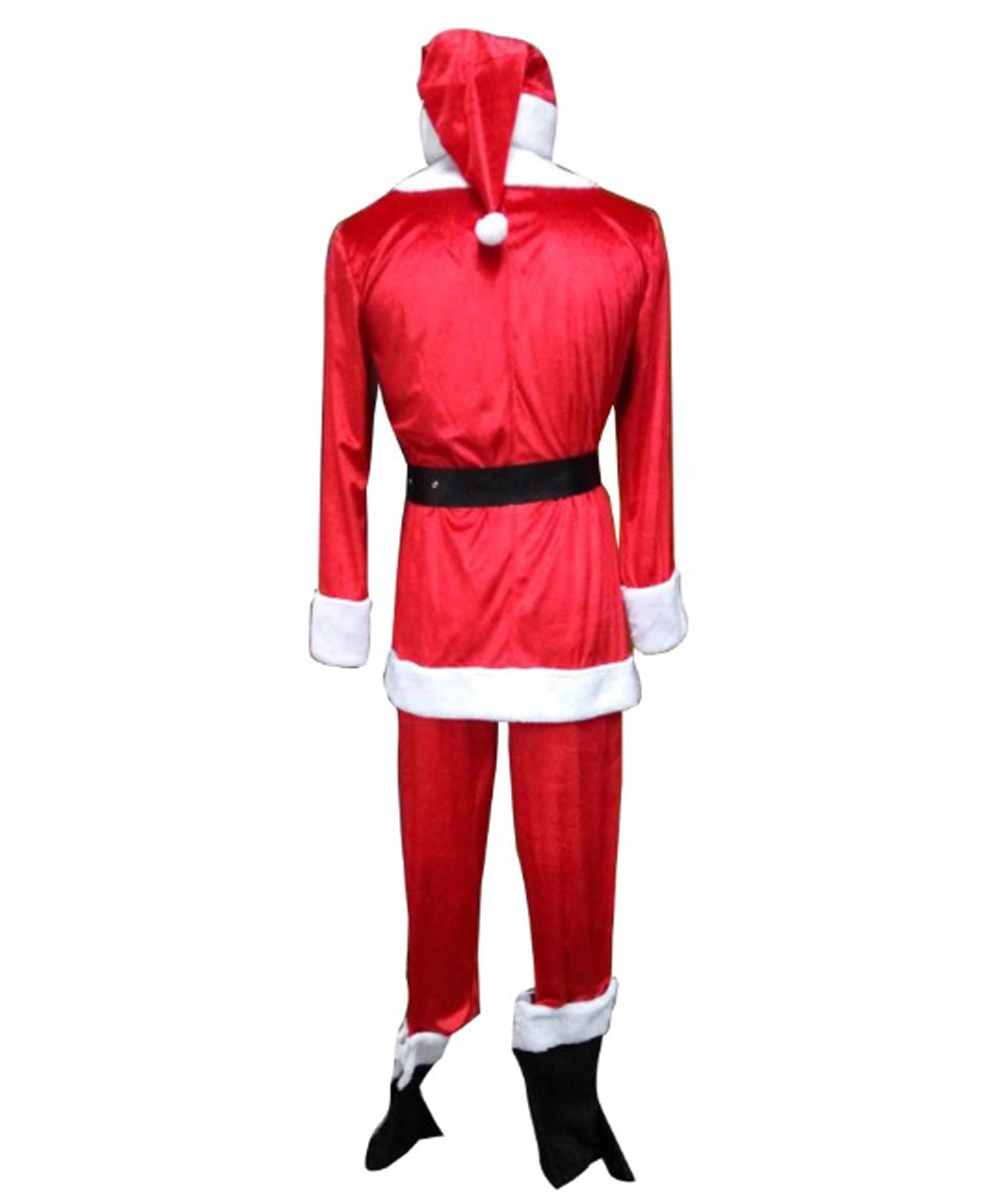 Wigs2you.com JCX-007男性のクリスマスサンタクロースコスチュームとひげ,コスプレ衣装 。