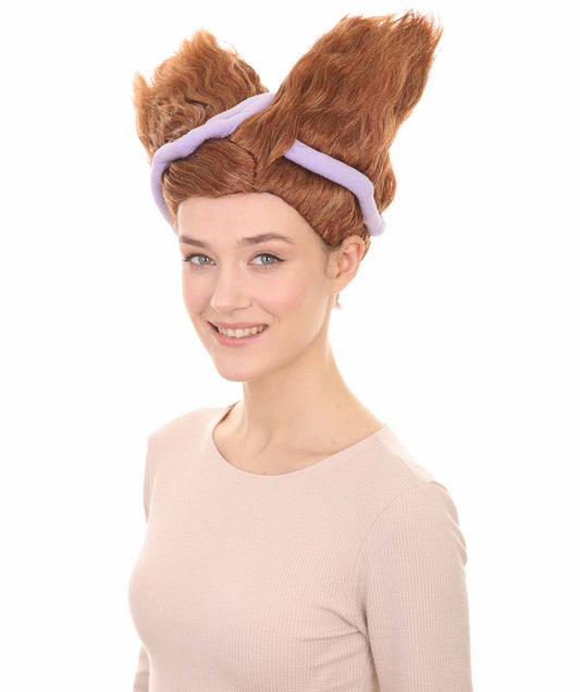 ハロウィンパーティ プレミアム H-5098 女性用 TV映画キャラクター オーバーンウィッグ