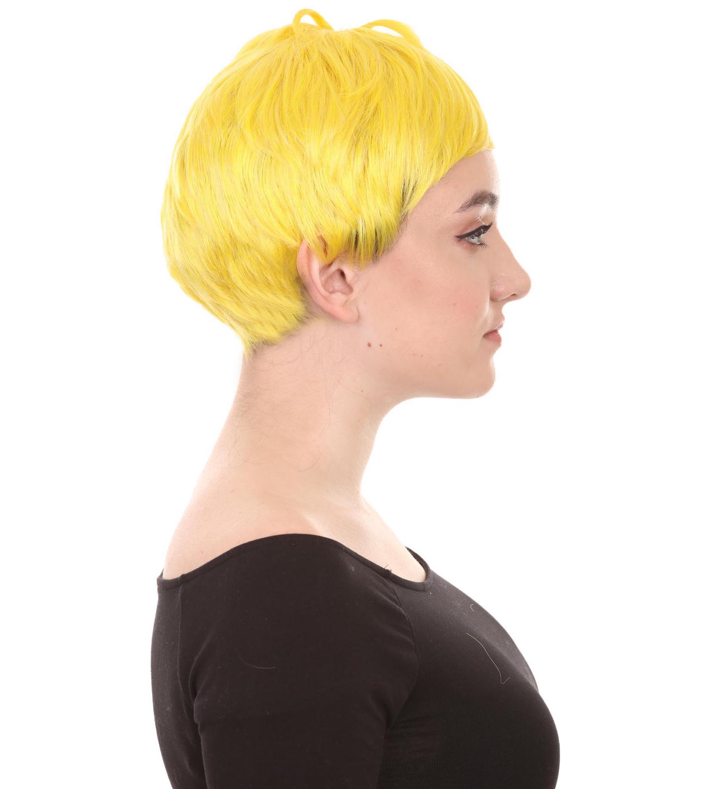 Wigs2you ハロウィンパーティープレミアム レディース H-586 コウノトリウィッグ イエロー