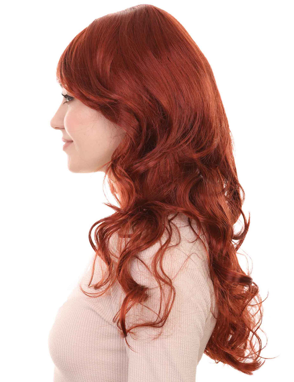 Wigs2you ハロウィン パーティー プレミアム レディース H-687 オーバーン ボムシェル ウィッグ