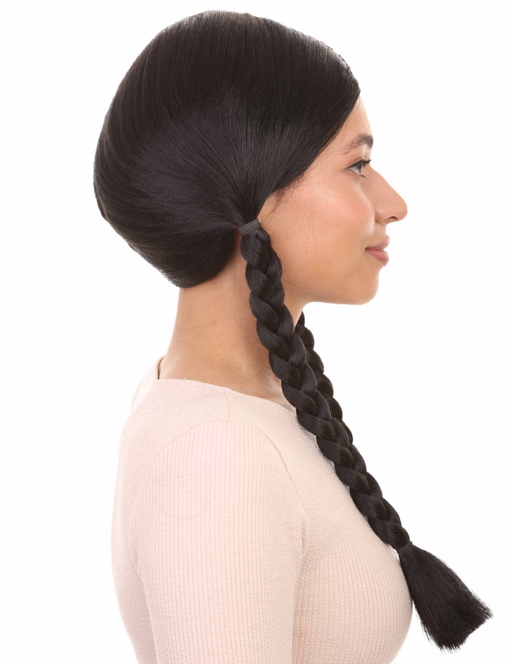 Wigs2you ハロウィンパーティープレミアムレディース H-547 ブラック "Indian Maiden" ウィッグ