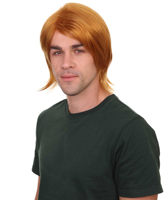 東京スタイル ゴールデンブラウン ウィッグ H-2313 コレクション アジアン コスプレ ハロウィン ウィッグ プレミアム 通気性のあるキャプレスキャップ