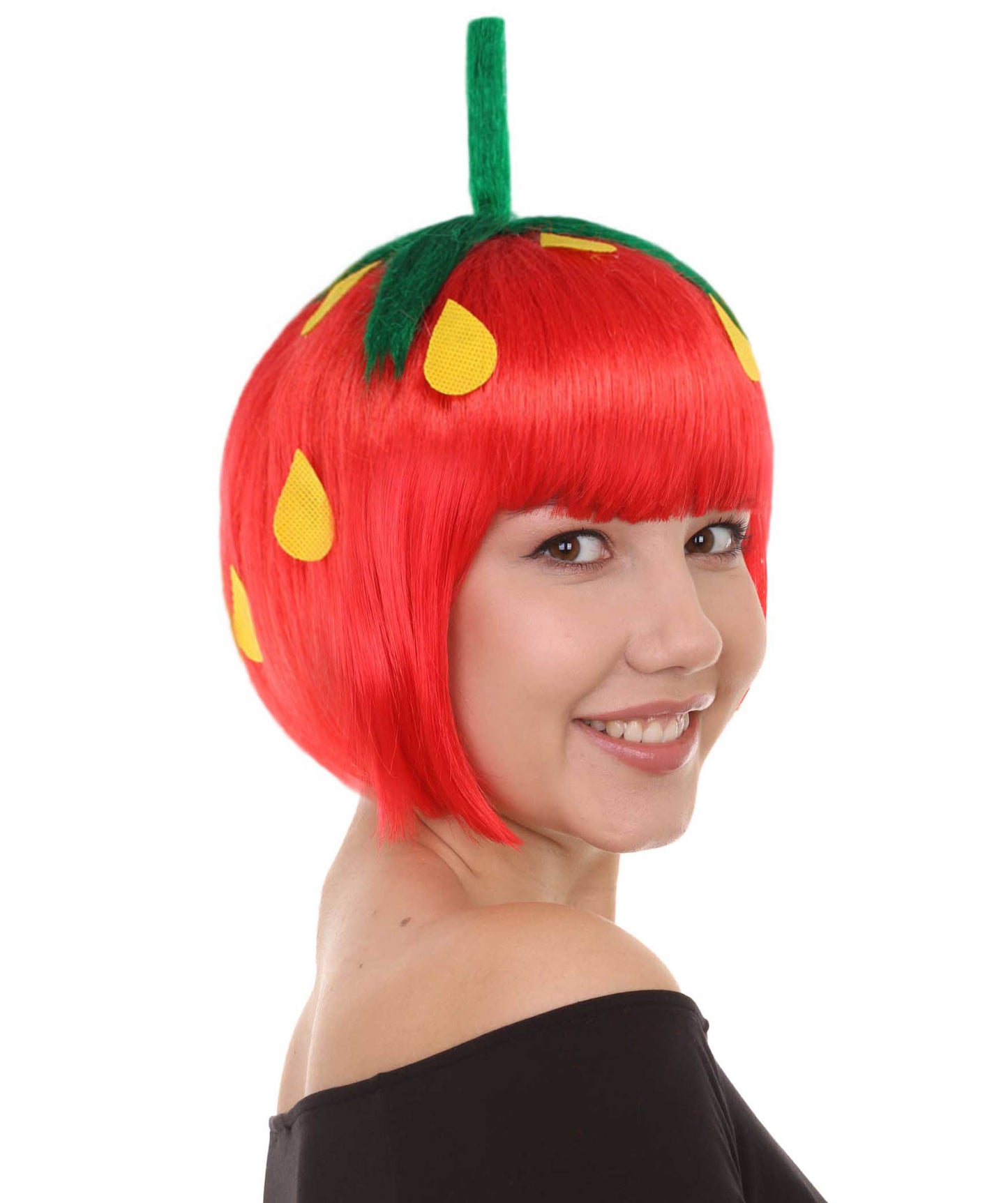 ハロウィンパーティー プレミアム 女性用 H-2508 ストロベリー ウィッグ