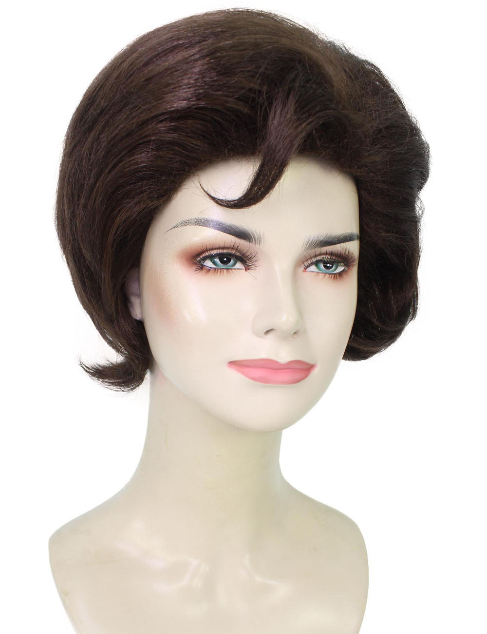 Wigs2you ハロウィンパーティープレミアムレディース ジャッキー・O ブラウンウィッグ H-5707