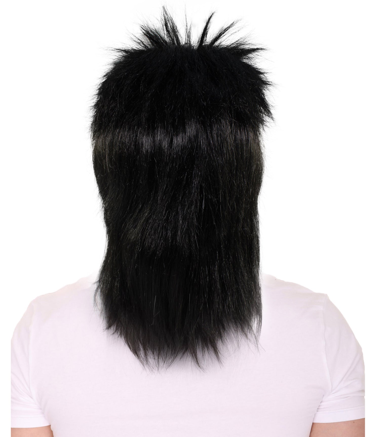 Wigs2you ハロウィン パーティー プレミアム メンズ H-600 レイブ ウィッグ ブラック